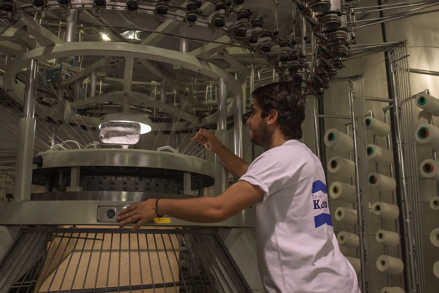 Rundstrickproduktion in Denizli